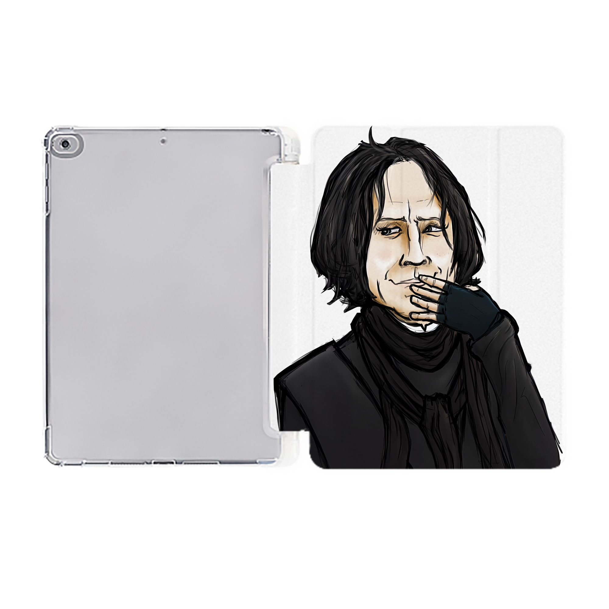 （画像用） Harry Potter ハリー・ポッターシリーズ IPad ケース ペン収納付き 三つ折りスタンド PUレザー×シリコン 対応機種9.5/10.5/10.9インチ